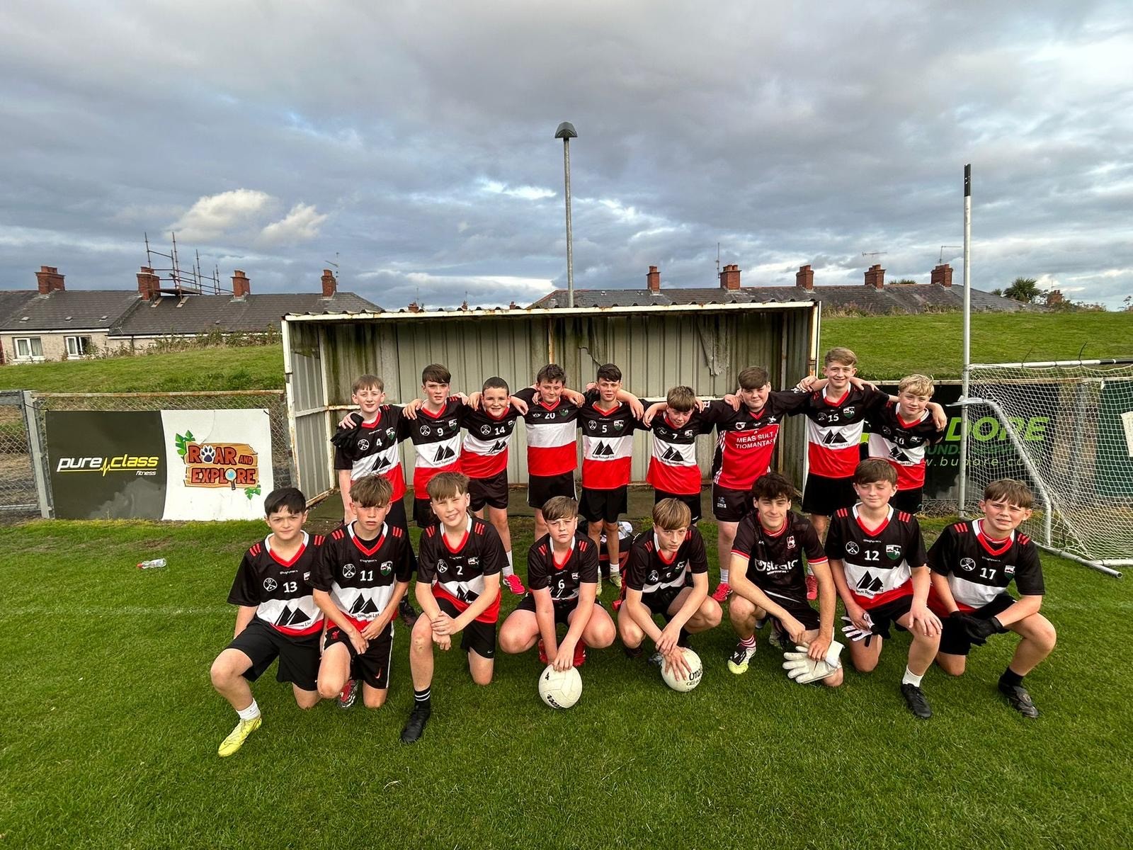 St Agnes U14 boys football team